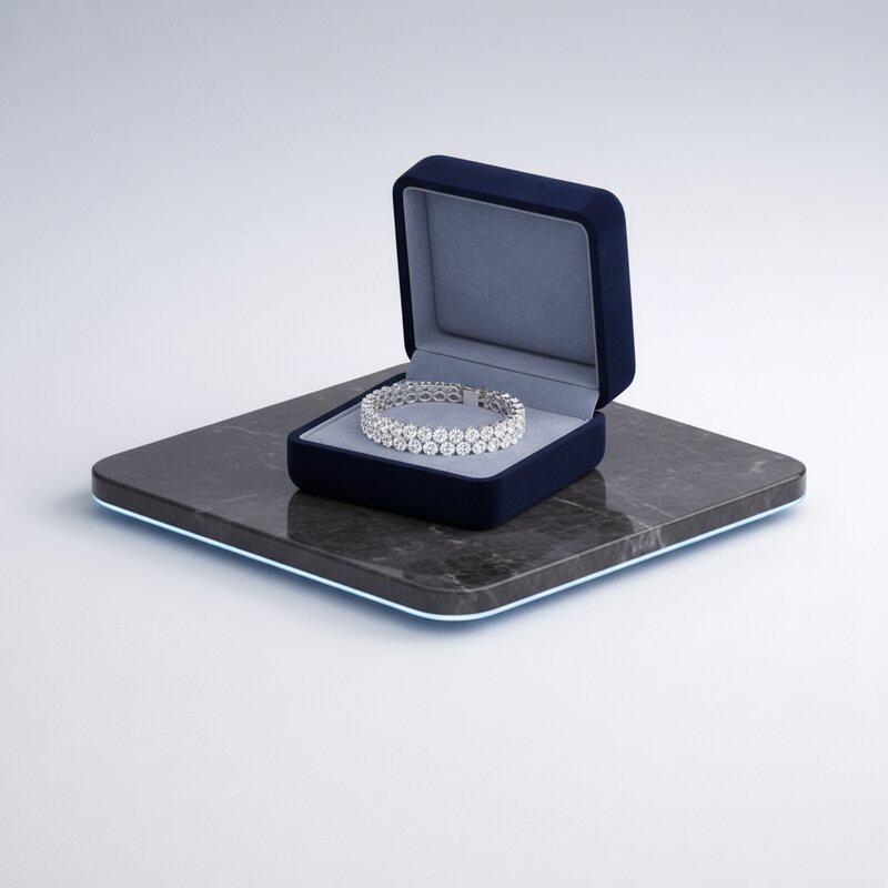 White Gold Diamond Bracelet