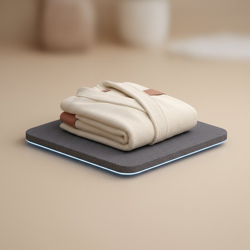 Уютный банный халат из хлопка