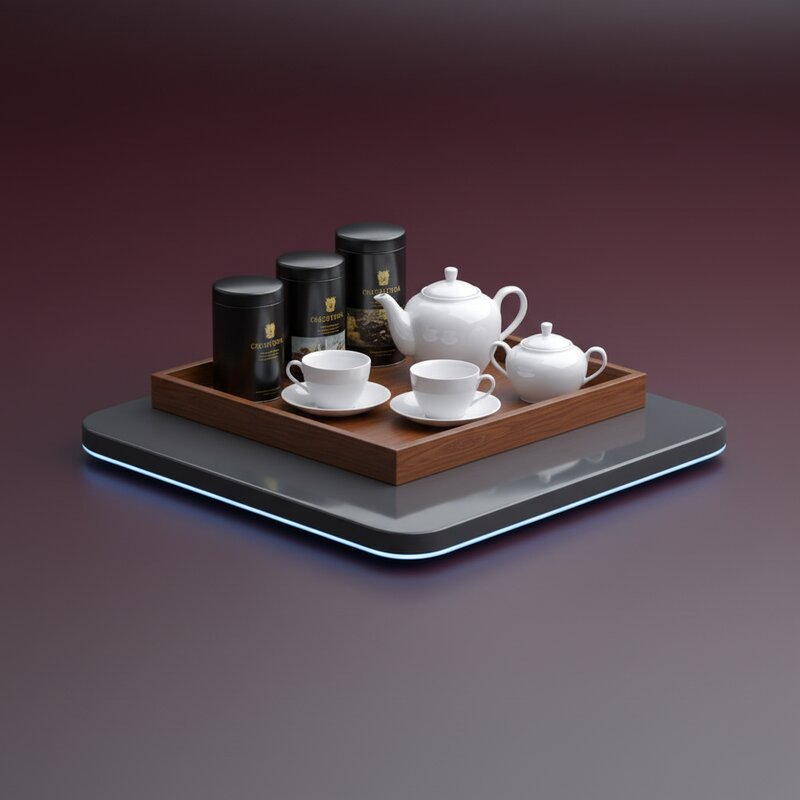 Premium Tea Set with Service