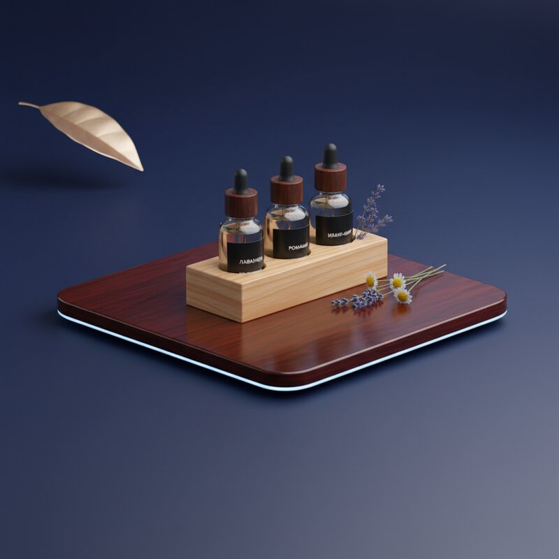 Aromatic Bath Oil Set