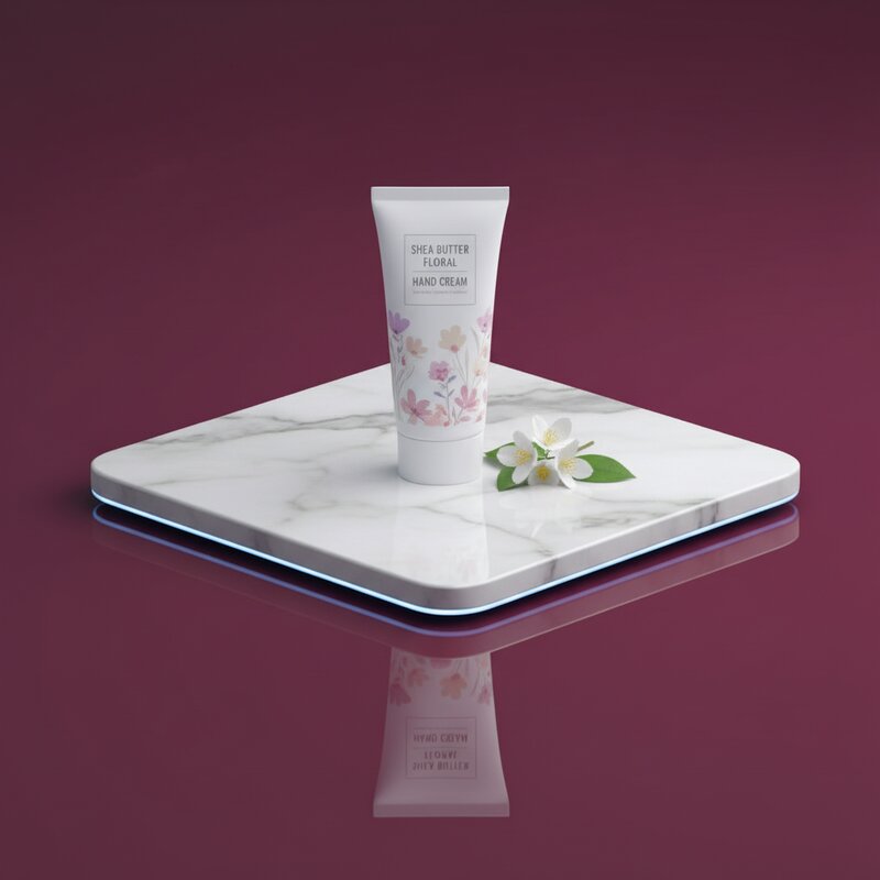 Crema de Manos Floral con Manteca de Karité