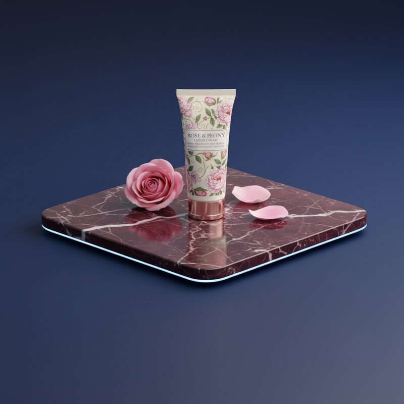 Crema de Manos Rosa y Peonía