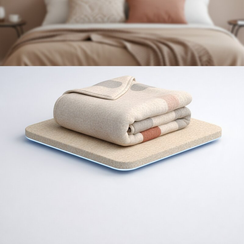 Шерстяное одеяло с подогревом