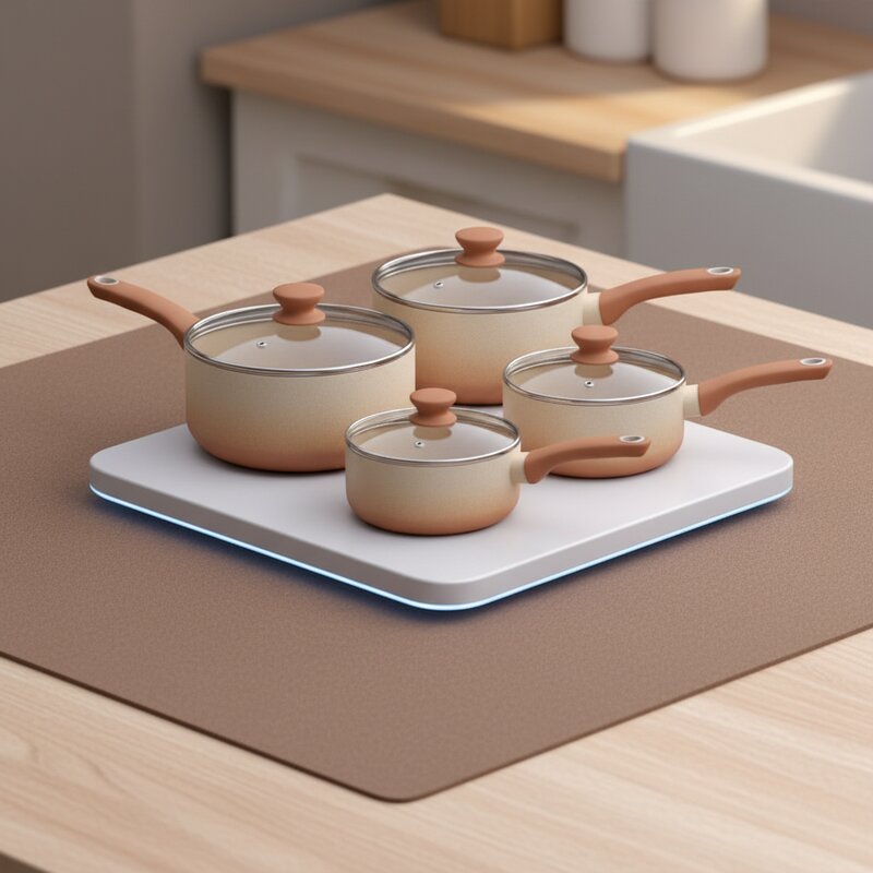 Набор керамических кастрюль