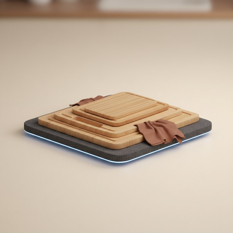 Набор бамбуковых кухонных досок