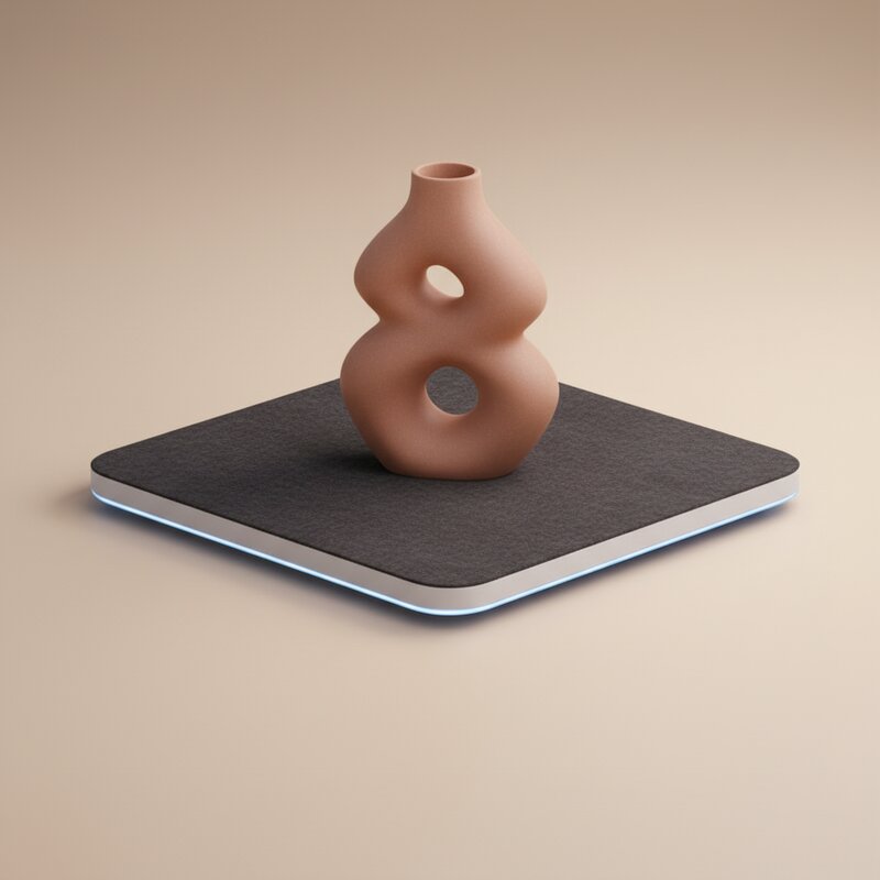 Дизайнерская керамическая ваза