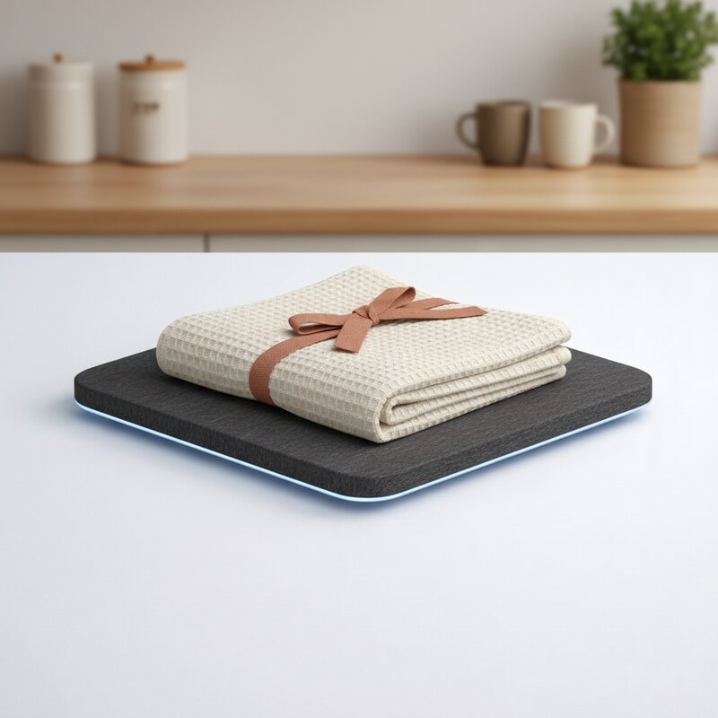 Soft Waffle Weave Kitchen Towel