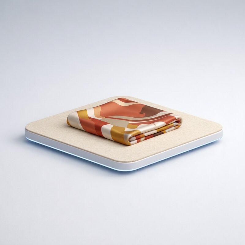 Шёлковый платок с узором