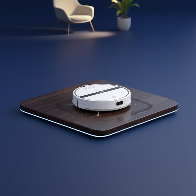 Robot Aspirador con Función de Fregado