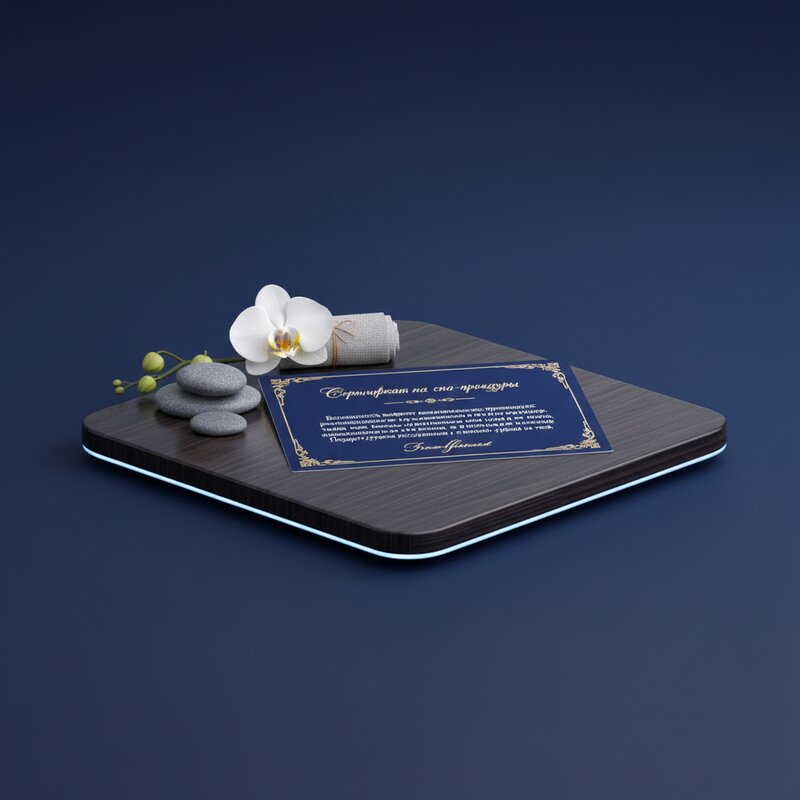 Certificado de Regalo para Tratamientos de Spa