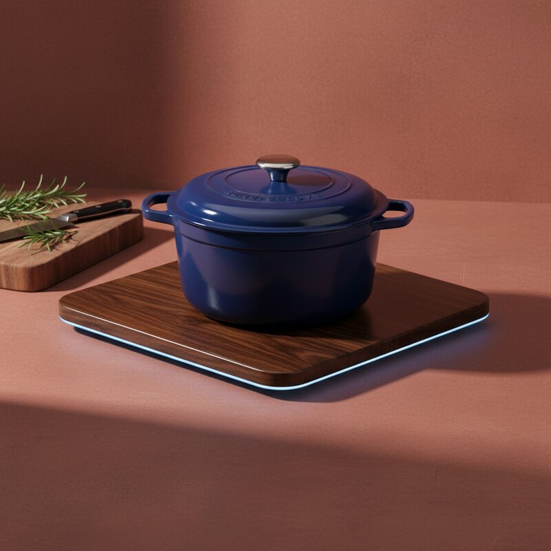 Чугунная кастрюля-казан