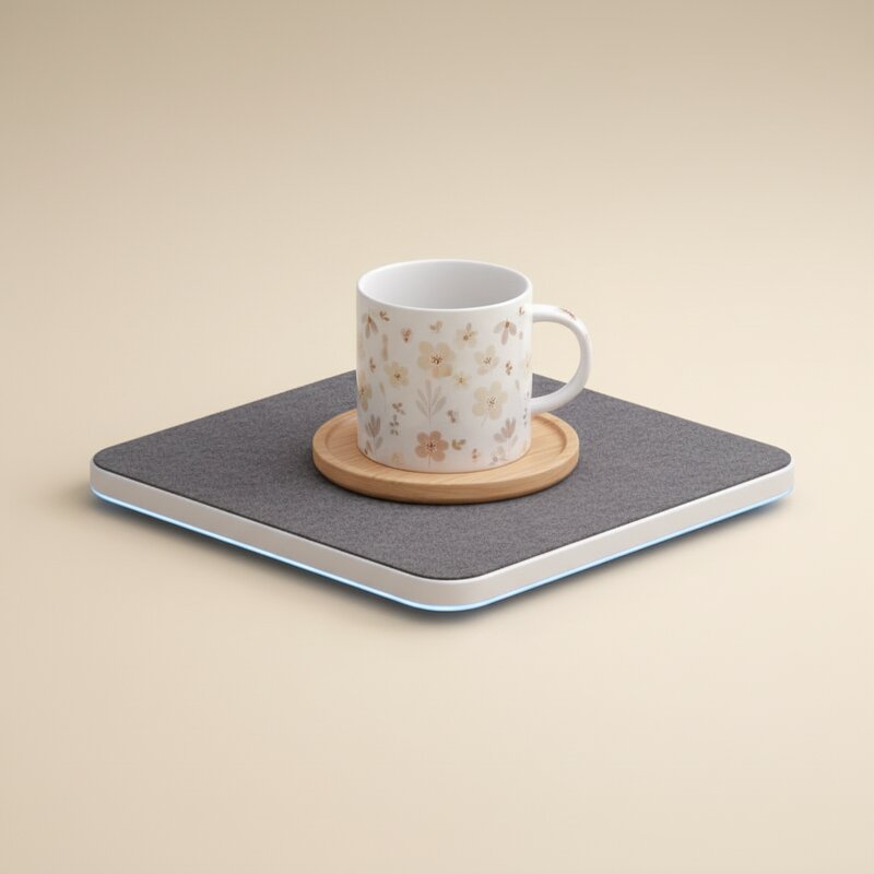 Керамическая кружка с подогревом