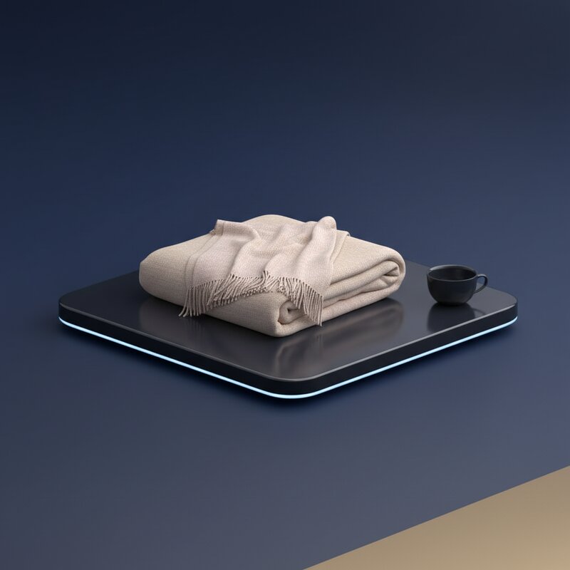 Мягкий плед из кашемира