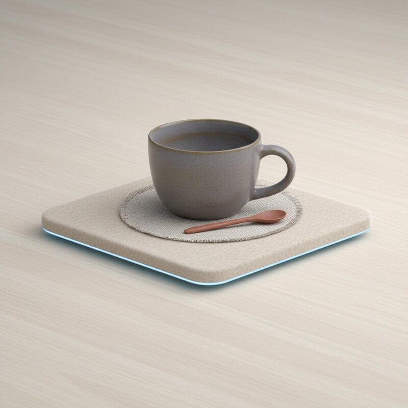 Taza de té de cerámica artesanal