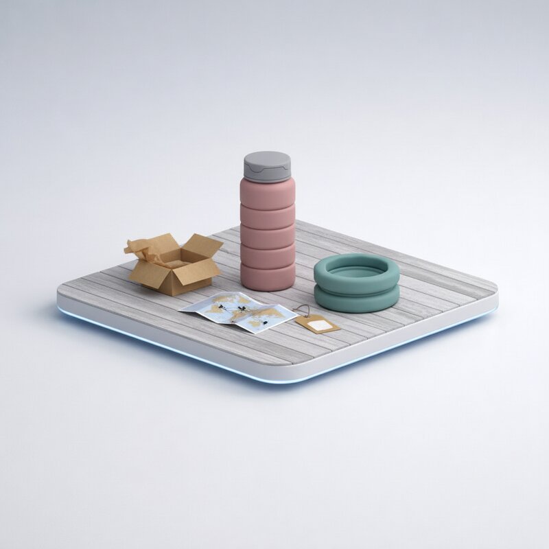 Складная дорожная бутылка