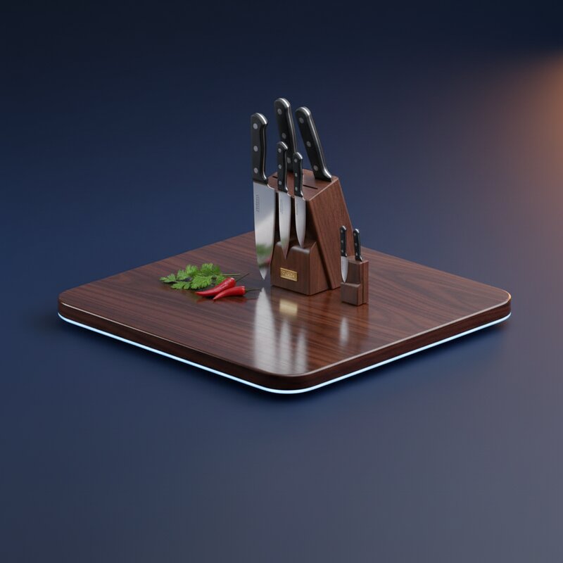 Набор кухонных ножей