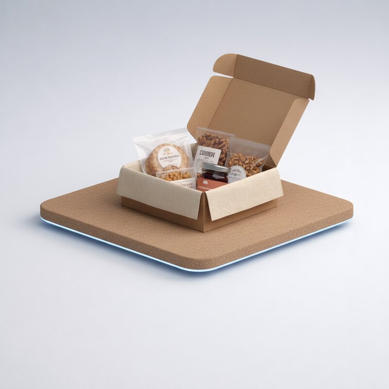 Caja de snacks gourmet reconfortantes