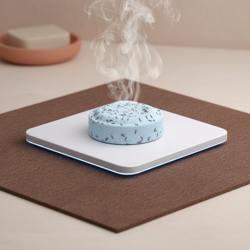 Pastilla efervescente de aromaterapia para ducha