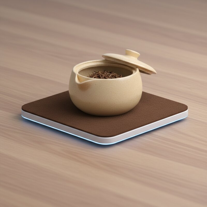 Cuenco de cerámica para infusiones